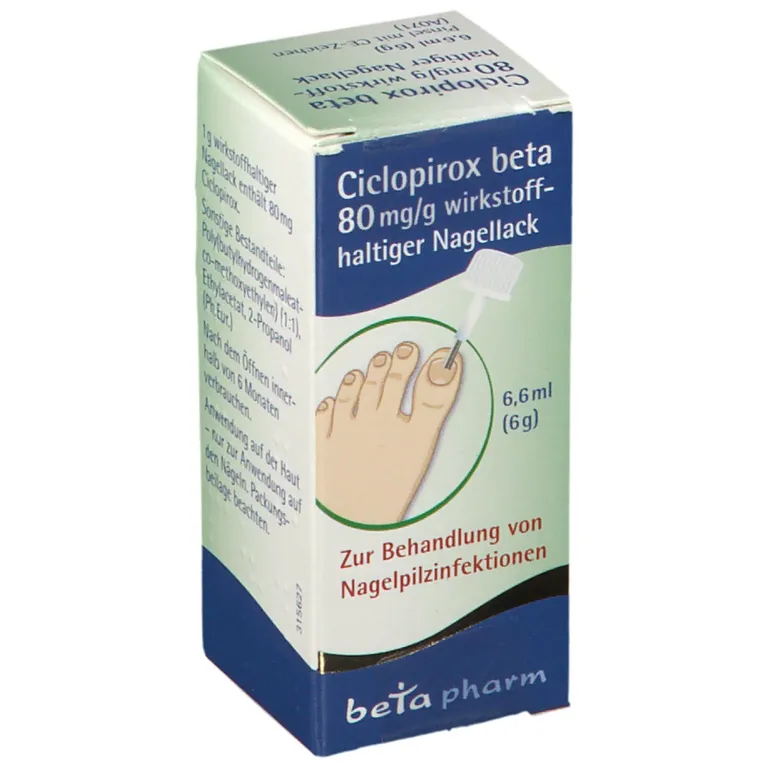 Shopapotheke Ciclopirox Beta 80 Mg/g