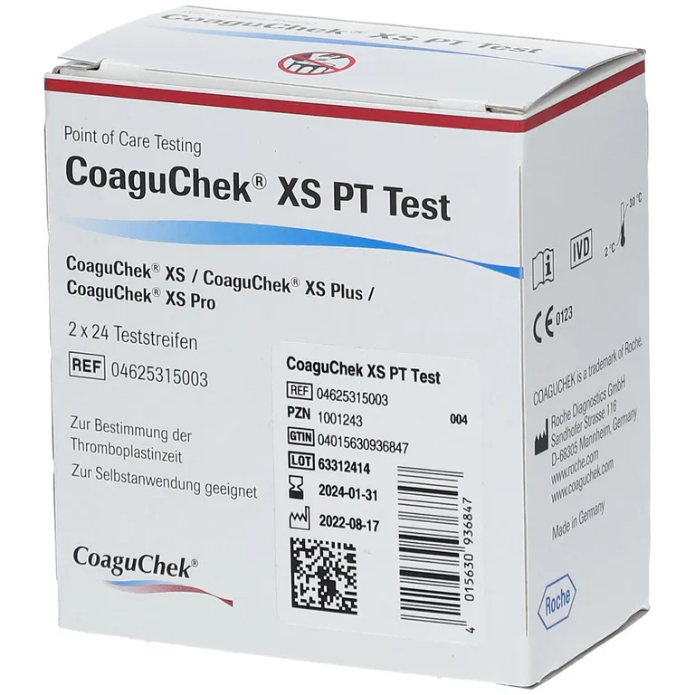 Shopapotheke CoaguChek® XS PT Teststreifen