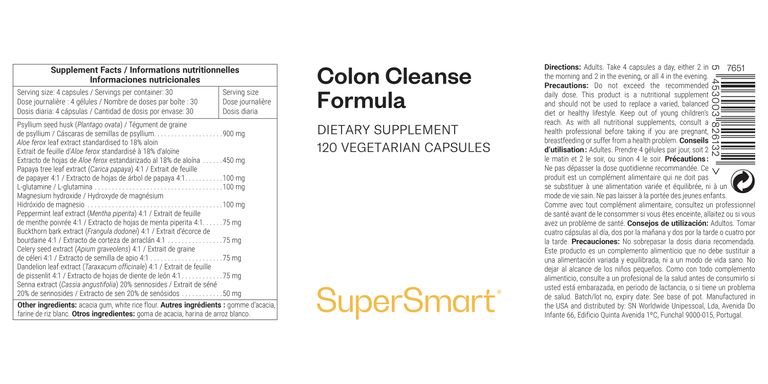 Shopapotheke Colon Cleanse Formula - SuperSmart