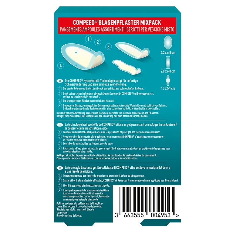 Shopapotheke Compeed® Blasenpflaster Mixpack