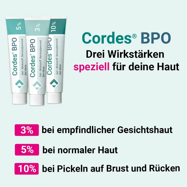 Shopapotheke Cordes® BPO 3% Gel