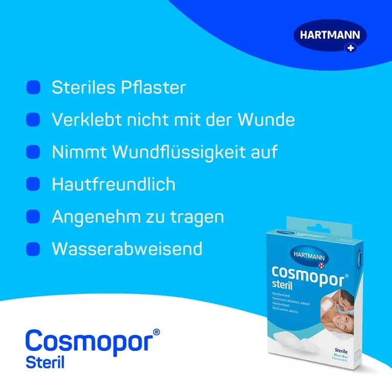 Shopapotheke Cosmopor® Steril 8x10 Cm
