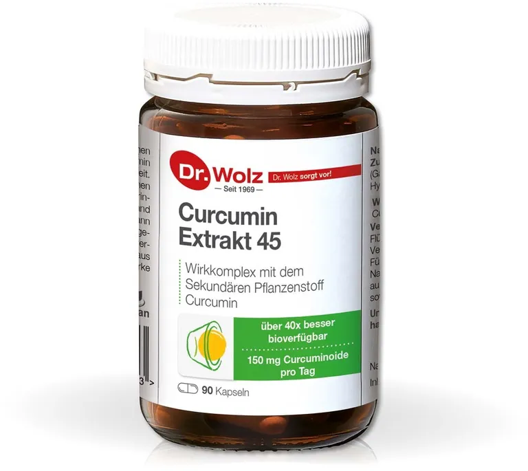 Shopapotheke Curcumin Extrakt 45 Kapseln
