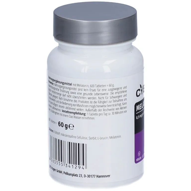 Shopapotheke CYB MELATONIN 0 5 Mg Vegan Tabletten