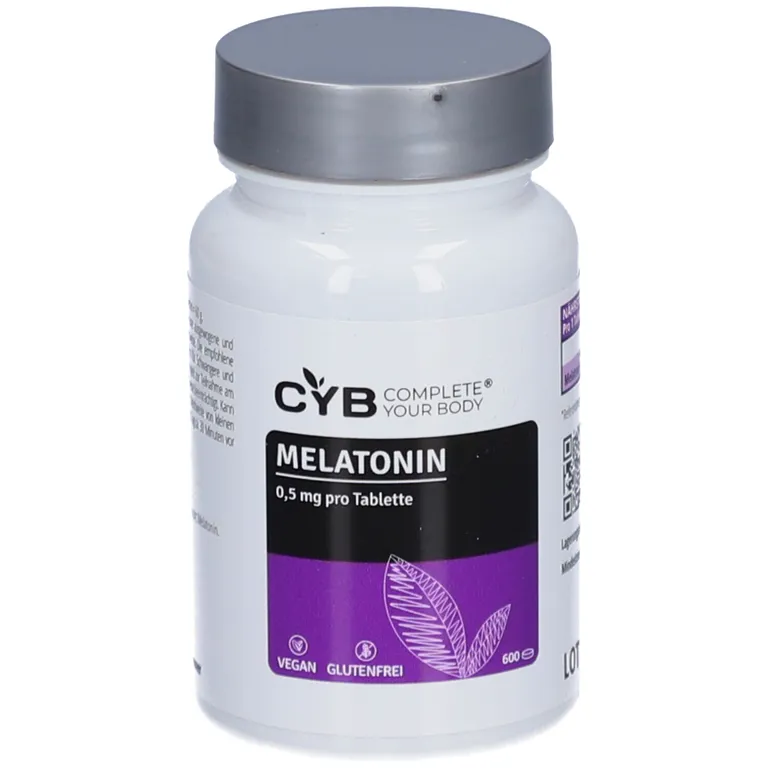 shopapotheke CYB MELATONIN 0 5 mg vegan Tabletten