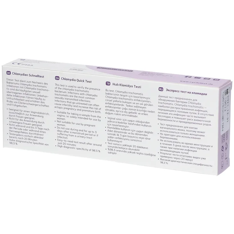 Shopapotheke Cyclotest® Chlamydien-Schnelltest