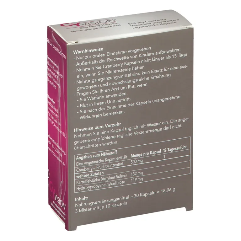 Shopapotheke CYVISION® Cranberry