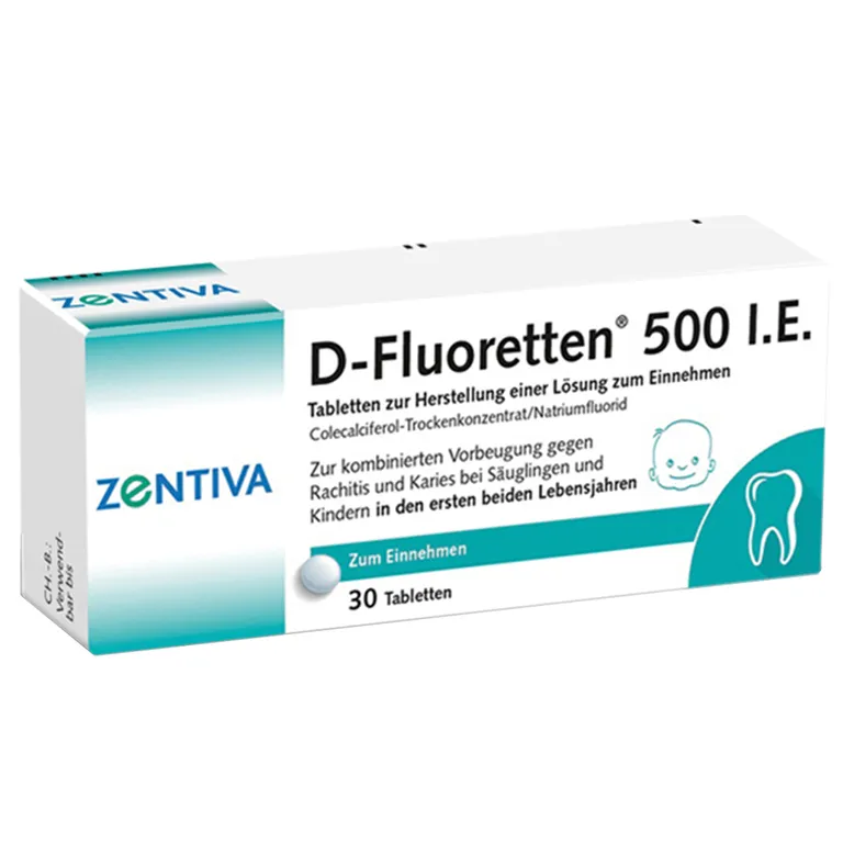 shopapotheke D-Fluoretten® 500 I.E