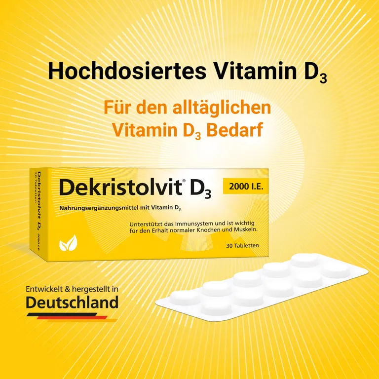 Shopapotheke Dekristolvit D3 2000 I.E