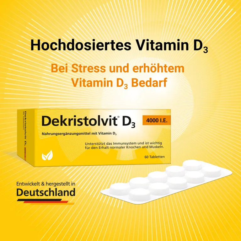 Shopapotheke Dekristolvit D3 4000 I.E