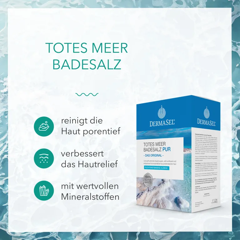 Shopapotheke DERMASEL® Totes Meer Salz Pur