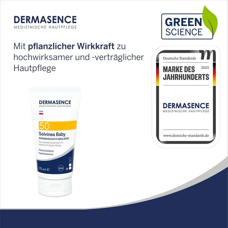 Shopapotheke Dermasence Solvinea Baby Creme LSF 50