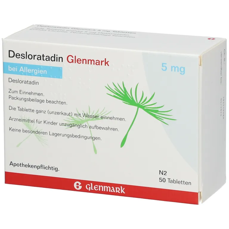 Shopapotheke DESLORATADIN Glenmark 5 Mg Tabletten
