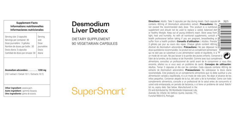 Shopapotheke Desmodium Liver Detox - SuperSmart