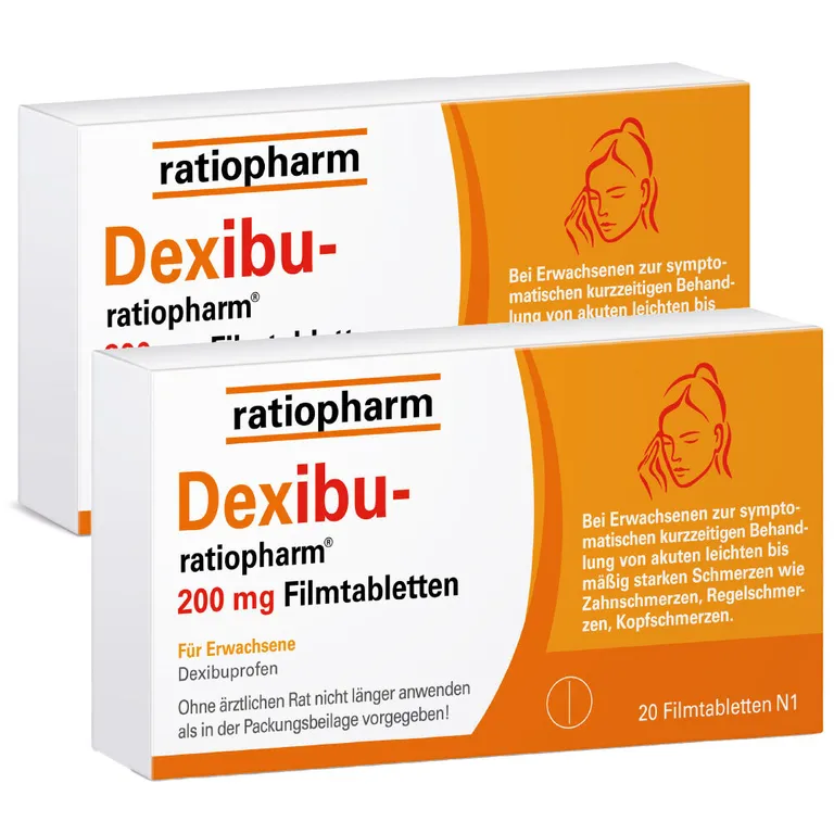 shopapotheke Dexibu Ratiopharm 200mg
