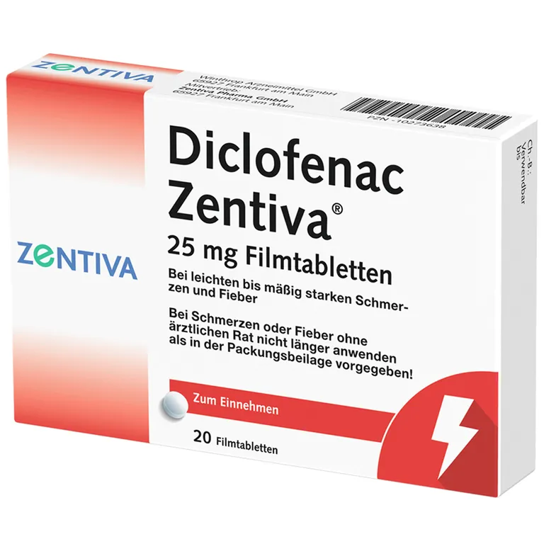 shopapotheke Diclofenac Zentiva® 25mg