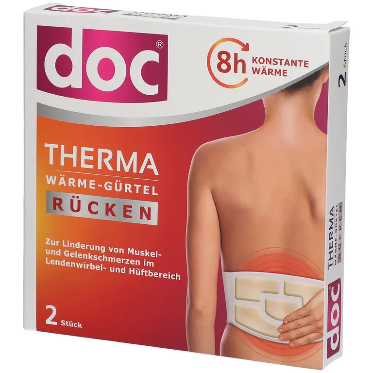 shopapotheke doc® THERMA WÄRME-GÜRTEL RÜCKEN