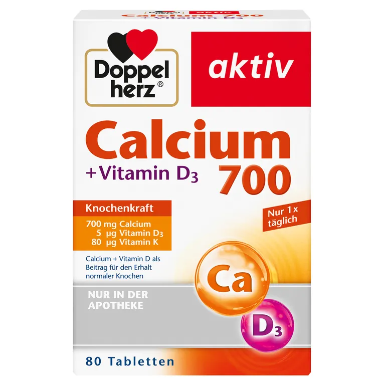 shopapotheke Doppelherz Calcium 700 + D3