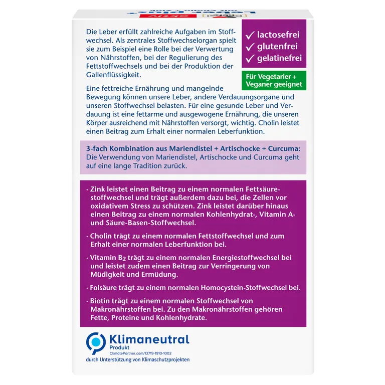 Shopapotheke Doppelherz® Aktiv Leber Plus