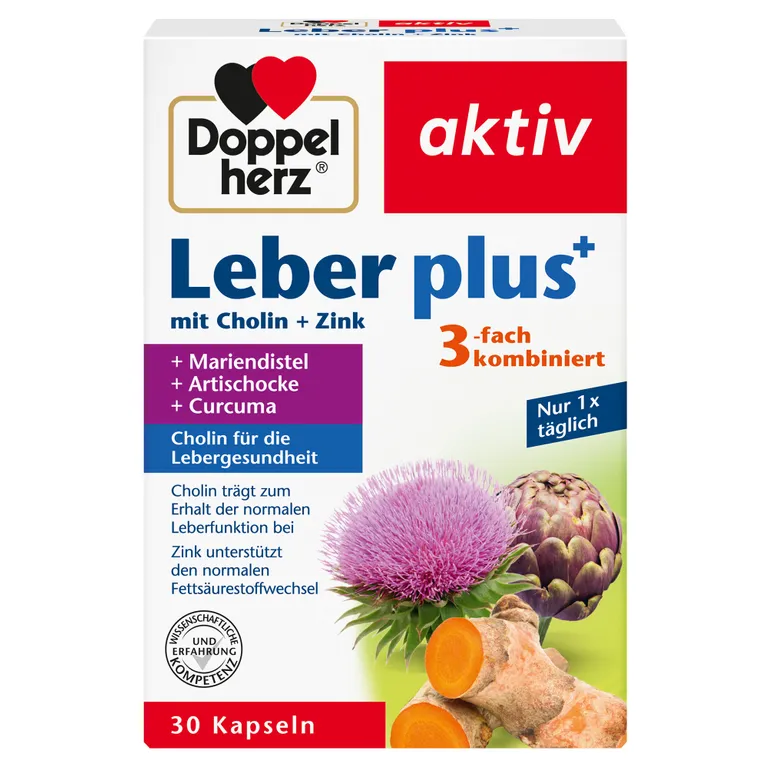 shopapotheke Doppelherz® aktiv Leber plus