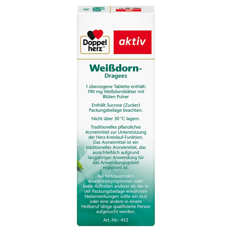 Shopapotheke Doppelherz® Aktiv Weißdorn-Dragees