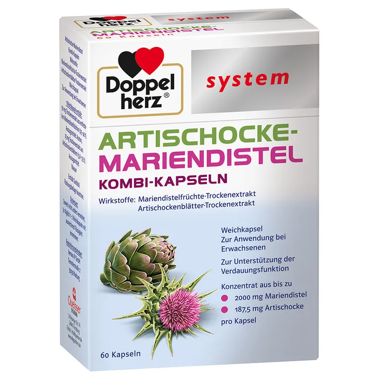 shopapotheke Doppelherz® Artischocke-Mariendistel