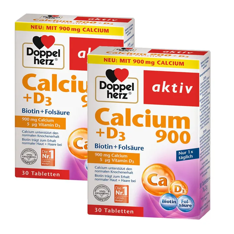 shopapotheke Doppelherz® Calcium 900 + D3
