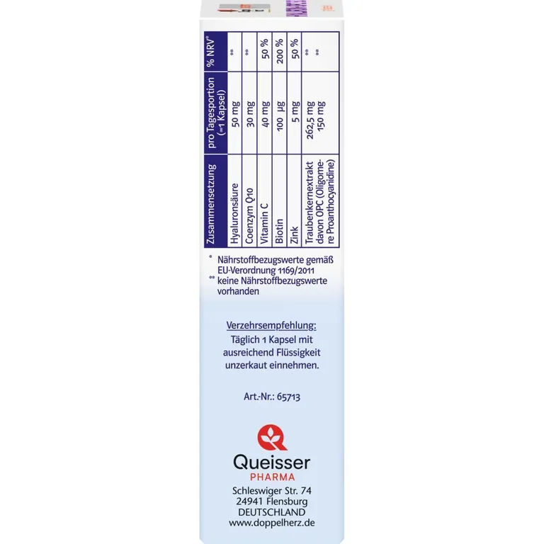 Shopapotheke Doppelherz® Hyaluron + OPC 150