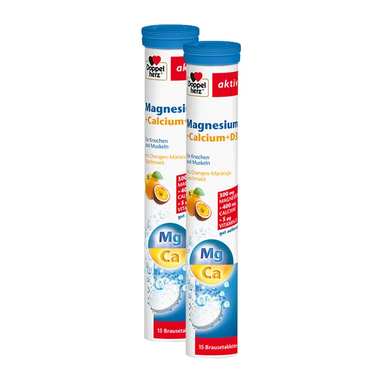 shopapotheke Doppelherz® Magnesium + Calcium + D3