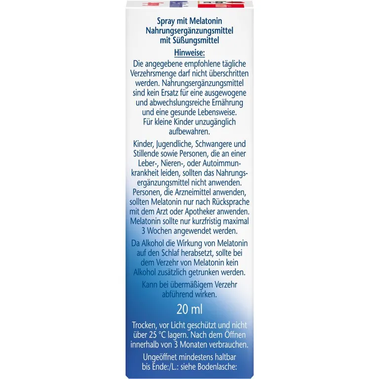 Shopapotheke Doppelherz® Melatonin Spray