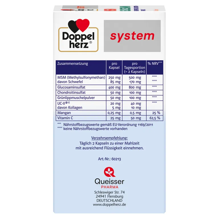 Shopapotheke Doppelherz® MSM Glucosamin