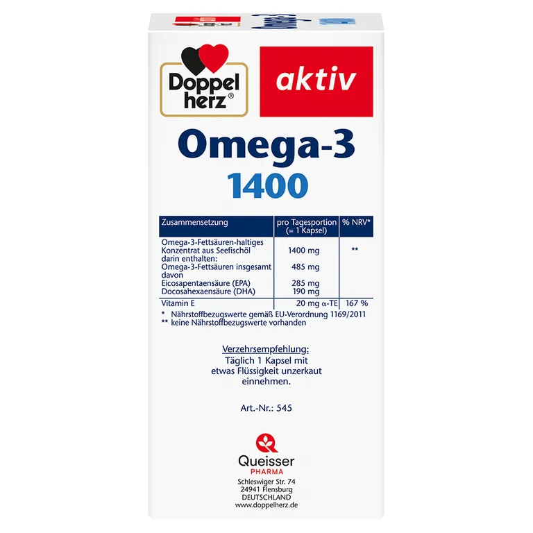Shopapotheke Doppelherz® Omega-3 1400