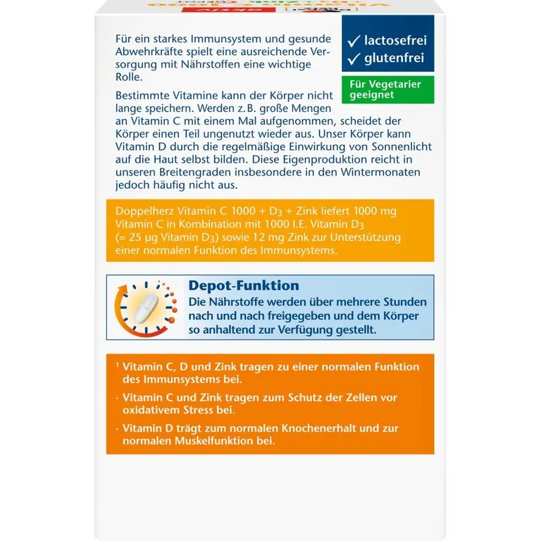 Shopapotheke Doppelherz® Vitamin C 1000