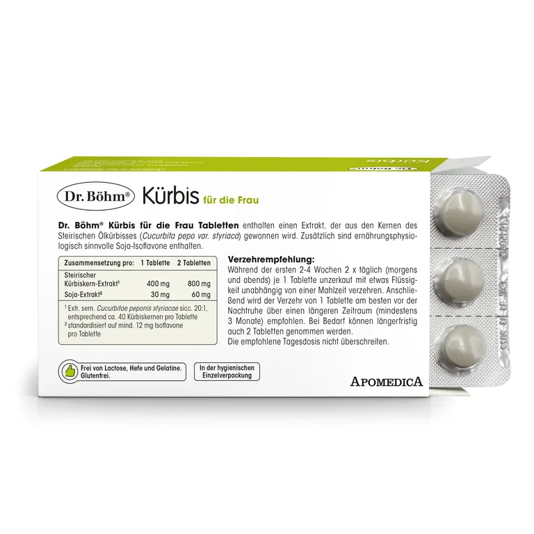 Shopapotheke Dr. Böhm® Kürbis Für Die Frau