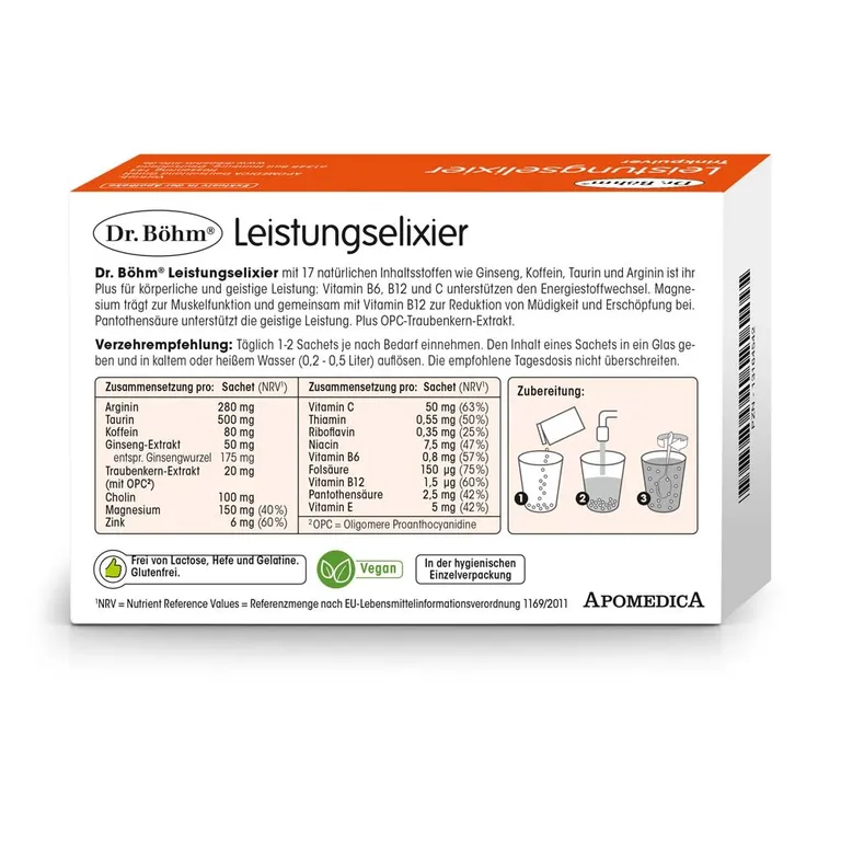Shopapotheke Dr. Böhm® Leistungselixier