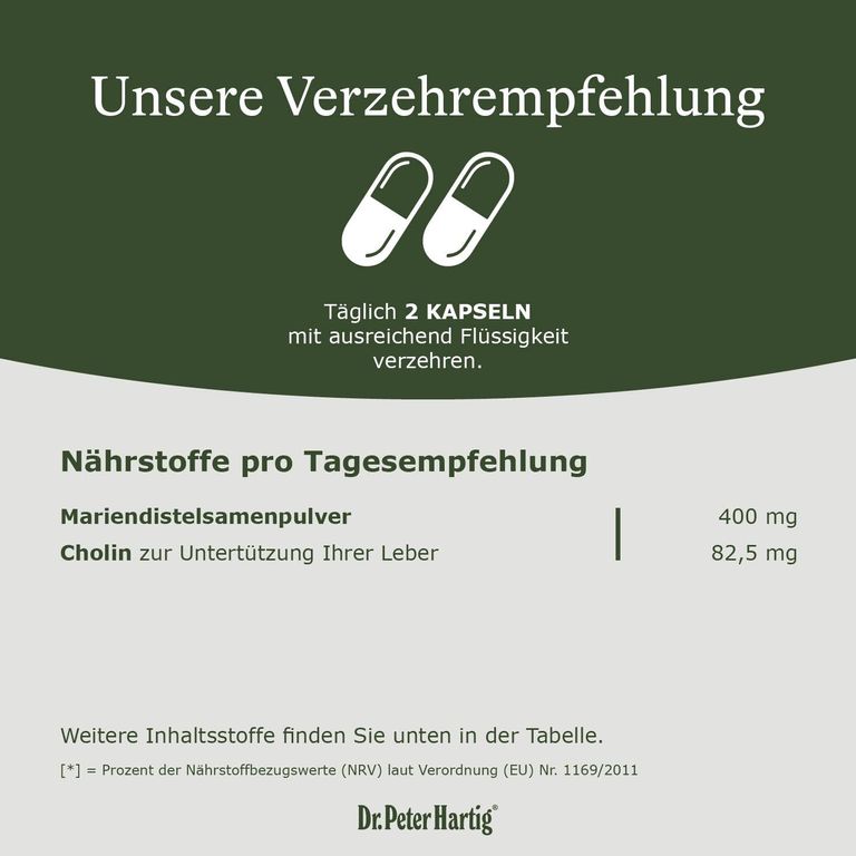 Shopapotheke Dr. Peter Hartig Mariendistel Vital