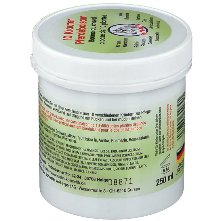 Shopapotheke Dr. Sachers 10 Kräuter Pferdebalsam