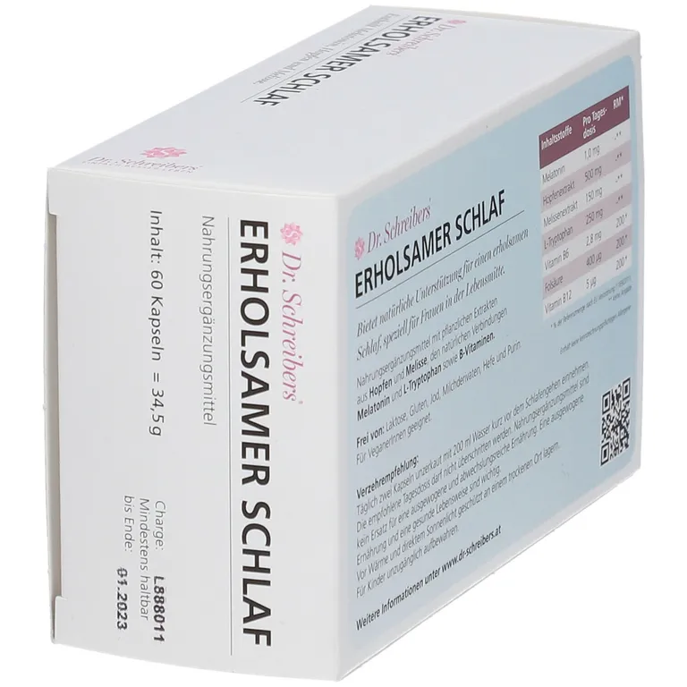 Shopapotheke Dr. Schreibers® ERHOLSAMER SCHLAF