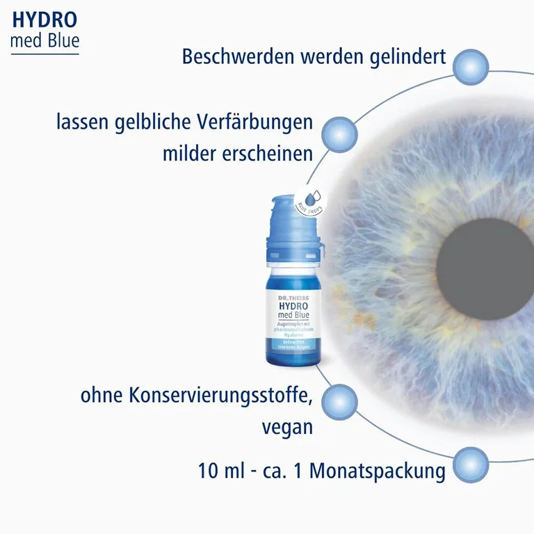 Shopapotheke Dr. Theiss Hydro Med Blue Augentropfen