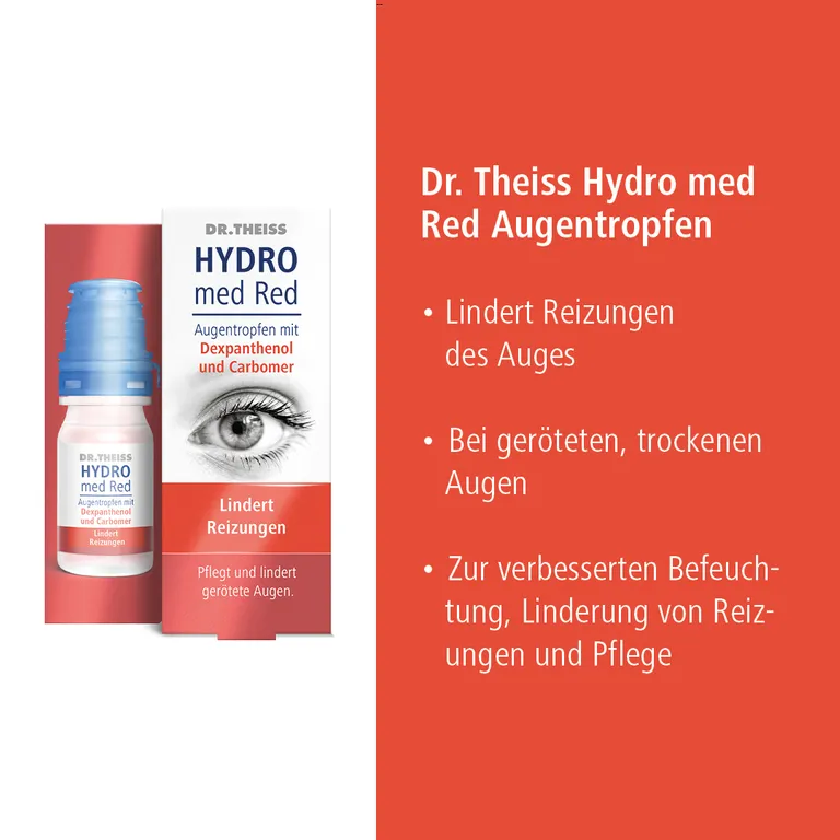 Shopapotheke DR. THEISS Hydro Med Red Augentropfen
