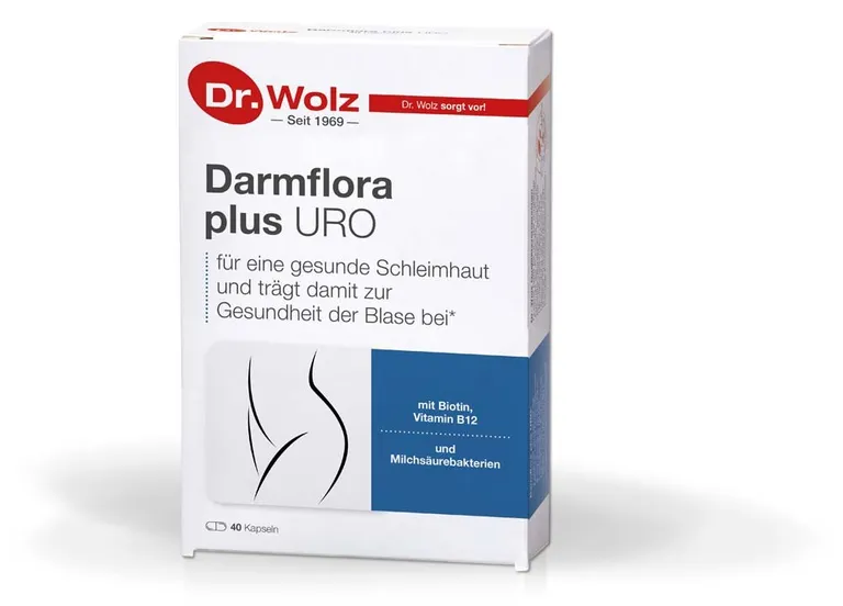 shopapotheke Dr. Wolz Darmflora* plus URO 40 Kapseln