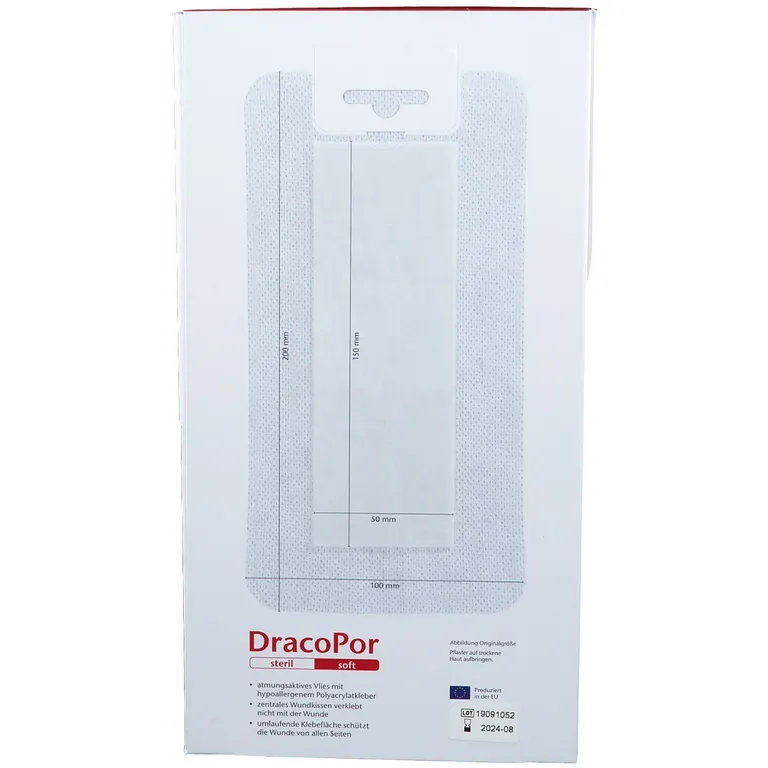 Shopapotheke DracoPor Soft Weiß 10 X 20 Cm Steril