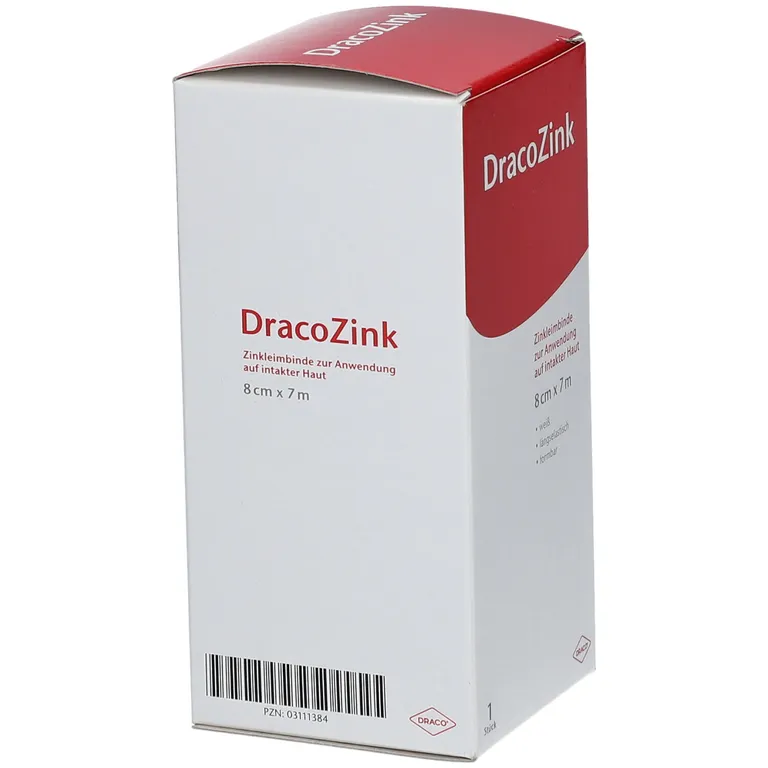 Shopapotheke DracoZink Zinkleimbinde 8 Cm X 7 M