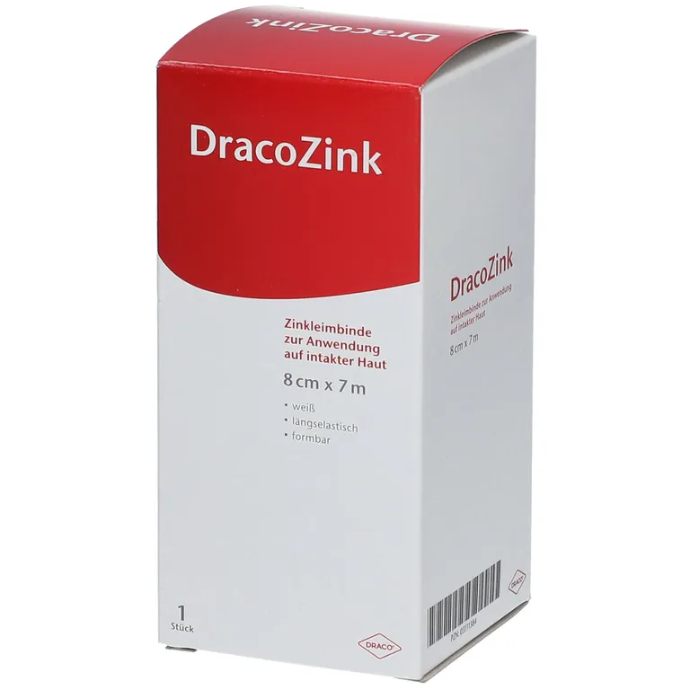 Shopapotheke DracoZink Zinkleimbinde 8 Cm X 7 M