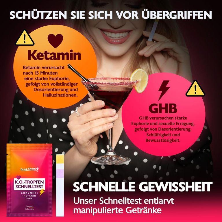 Shopapotheke DrinkCheck K.O. Tropfen Schnelltest