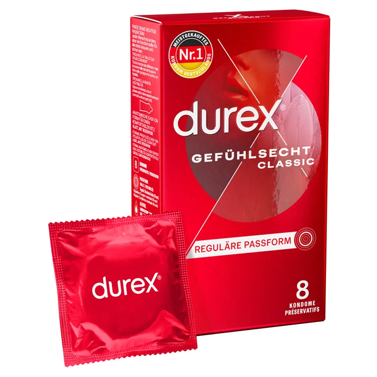 shopapotheke durex® Gefühlsecht Classic Kondome