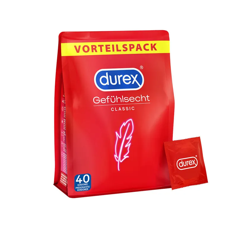 shopapotheke durex® Gefühlsecht Classic Kondome