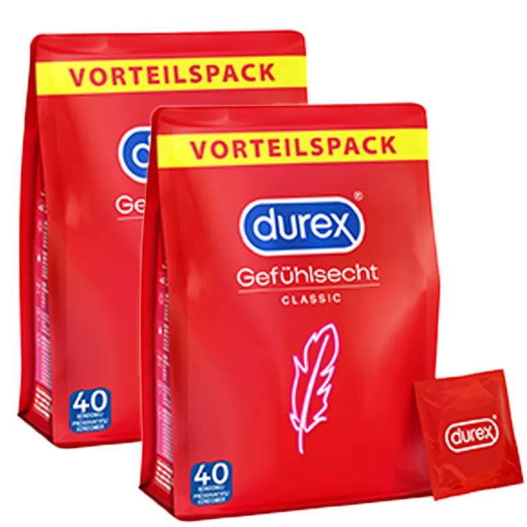 shopapotheke durex® Gefühlsecht Classic Kondome