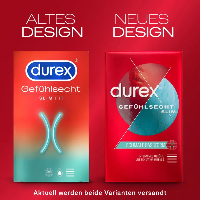 Shopapotheke Durex® Gefühlsecht Slim Kondome
