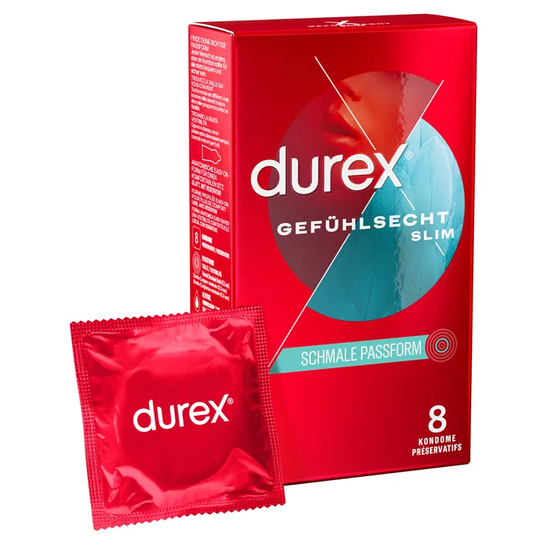 shopapotheke durex® Gefühlsecht Slim Kondome